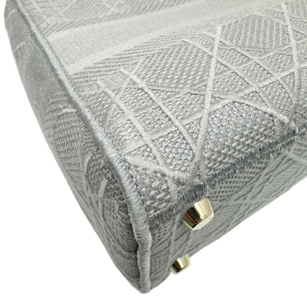 Christian Dior LADY D-LITE Medium Bag Cannage Embroidery Gray M0565OREY_M950 ... - Picture 9 of 16